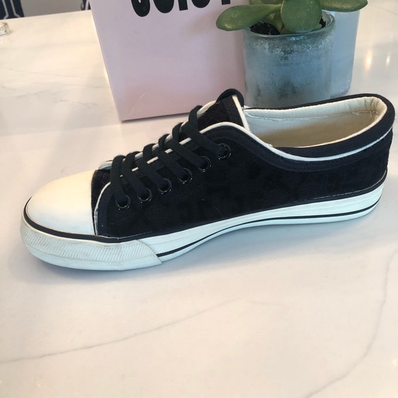 Juicy couture black velvet sneakers - Picture 3 of 8